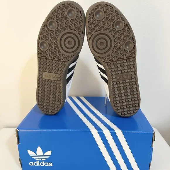 adidas Originals Samba OG White Black Gum Men Unisex Casual Shoes B75806