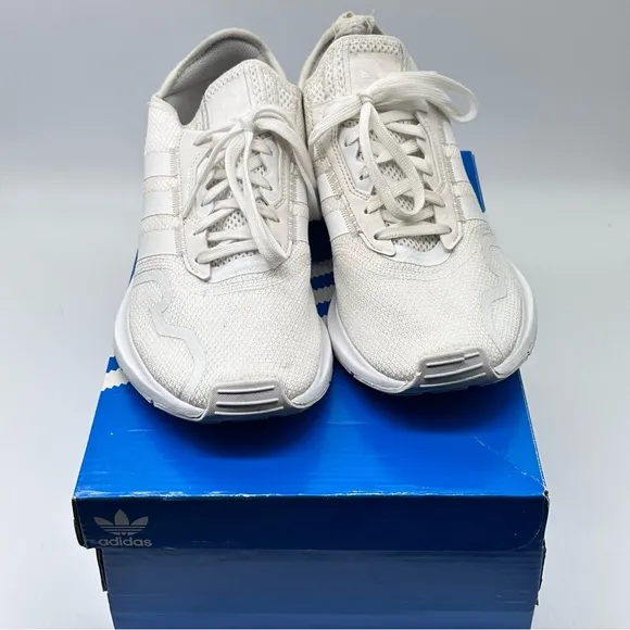 Adidas Originals Swift Run X Triple White Men’s size 10.5 Running Shoes Sneaker