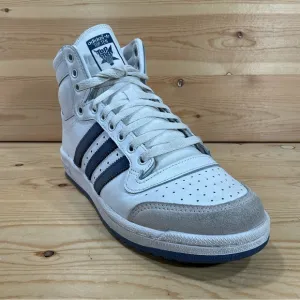 adidas Originals Top Ten Basketball Shoes# FY7095RetroMen's 8White Crew Blue