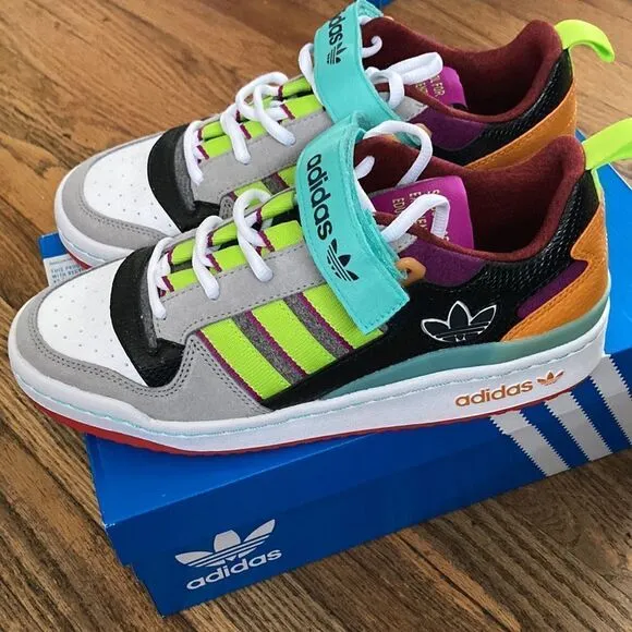 Adidas Originals Forum Plus W, Forum Low W &amp; Forum Low Pink Size 7 ONLY