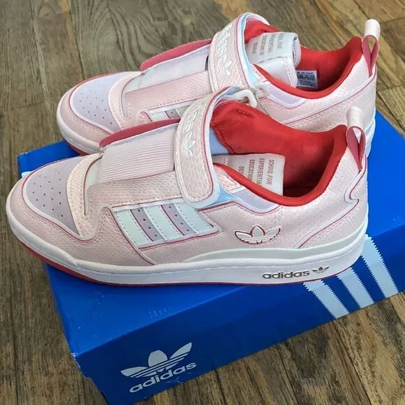 Adidas Originals Forum Plus W, Forum Low W &amp; Forum Low Pink Size 7 ONLY