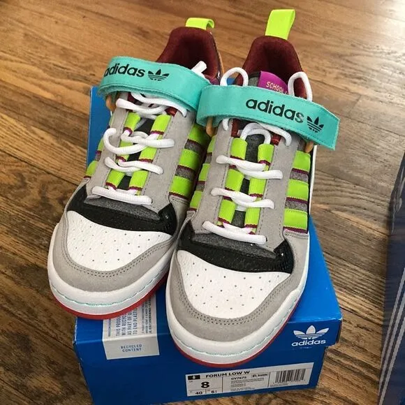 Adidas Originals Forum Plus W, Forum Low W &amp; Forum Low Pink Size 7 ONLY