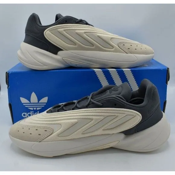 Adidas Originals Mens Size 13 Ozelia Low Wonder White Grey Sneakers Shoes