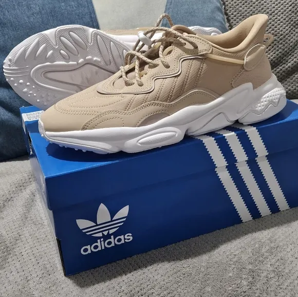 Adidas Ozweego Big Kids Shoes Tan 6.5 Women's 8