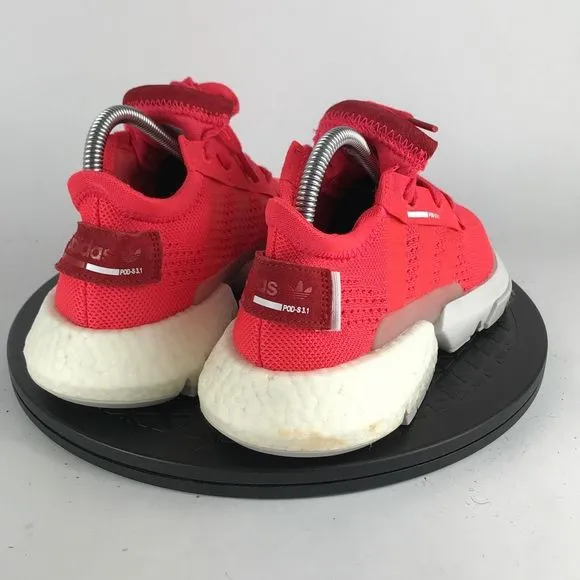 Adidas Pod-S3.1 Shock Red Boost Running Shoes CG7126 Men’s Size 7