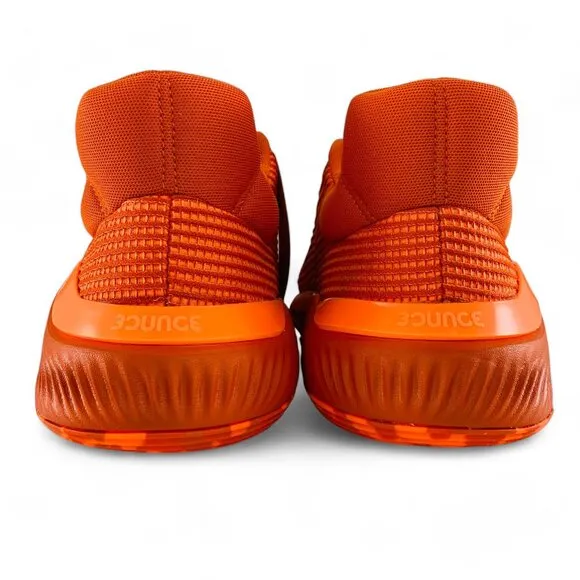 adidas Pro Bounce 2019 Low Solar Red White Men's Basketball Shoes EF0670