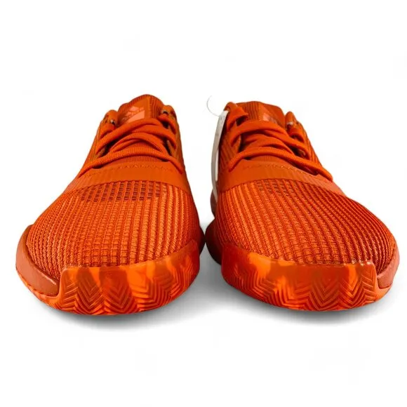 adidas Pro Bounce 2019 Low Solar Red White Men's Basketball Shoes EF0670