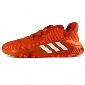 adidas Pro Bounce 2019 Low Solar Red White Men's Basketball Shoes EF0670