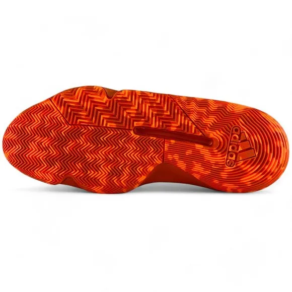 adidas Pro Bounce 2019 Low Solar Red White Men's Basketball Shoes EF0670