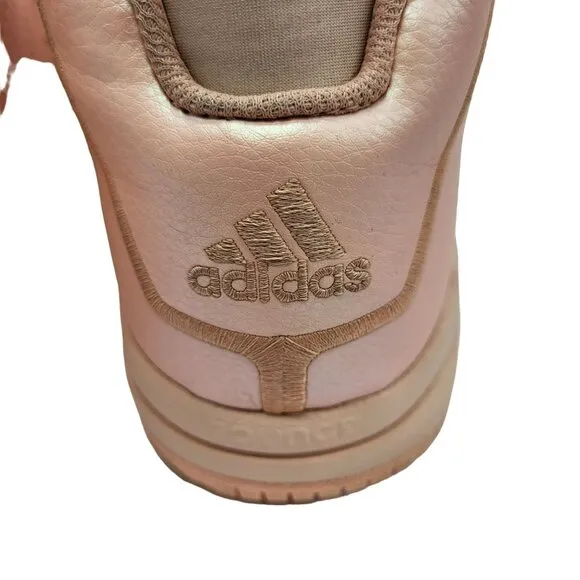 Adidas Pro Model 2G Glow Metallic Pink High Top Basketball Shoes Men's 7.5