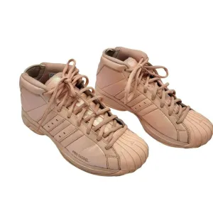 Adidas Pro Model 2G Glow Metallic Pink High Top Basketball Shoes Men's 7.5