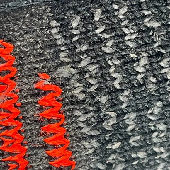 Adidas PulseBoost HD Knit Running Sneakers Shoes Black Solar Orange Men 9.5