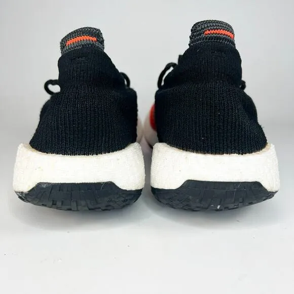 Adidas PulseBoost HD Knit Running Sneakers Shoes Black Solar Orange Men 9.5