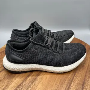 Adidas PureBoost Shoes Mens Size 10.5 Black Running Comfort Walking Sneakers