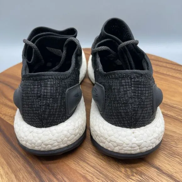 Adidas PureBoost Shoes Mens Size 10.5 Black Running Comfort Walking Sneakers