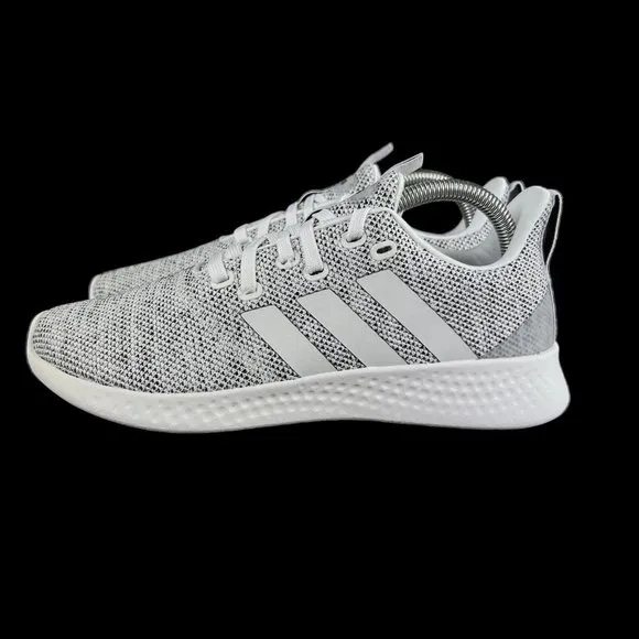Adidas Puremotion Cloudfoam White Black Shoes FW8669 Women's Size 8