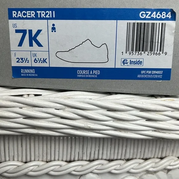 Adidas Racer TR 21 Running Shoes in Tiger Camo/Orange Size 7 - Toddler Medium