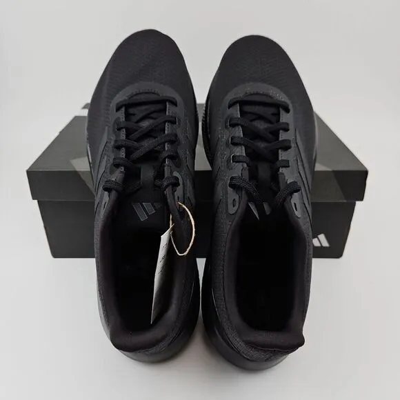 Adidas RunFalcon‎ 3.0 Wide Running Shoes HP6649 All Black Men's Size 11 4E