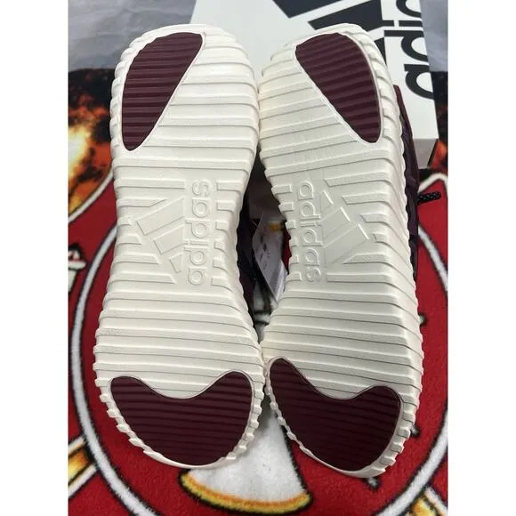 Adidas Running‎ Shoes Men size 9 Kaptir 3.0 lightweight new Joggers Maroon White