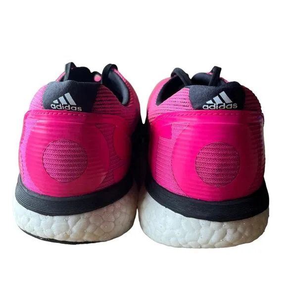 Adidas Running Shoes Mens Size 8 Adizero Boston 8 Shock Pink F34059