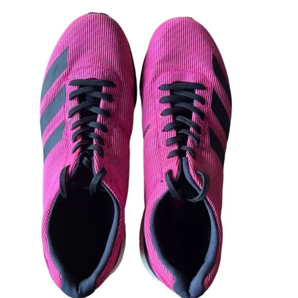 Adidas Running Shoes Mens Size 8 Adizero Boston 8 Shock Pink F34059