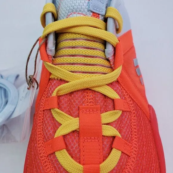 Adidas SMU Exhibit Select Womens Size 9 Solar Red Basketball Sneaker Shoes IF459