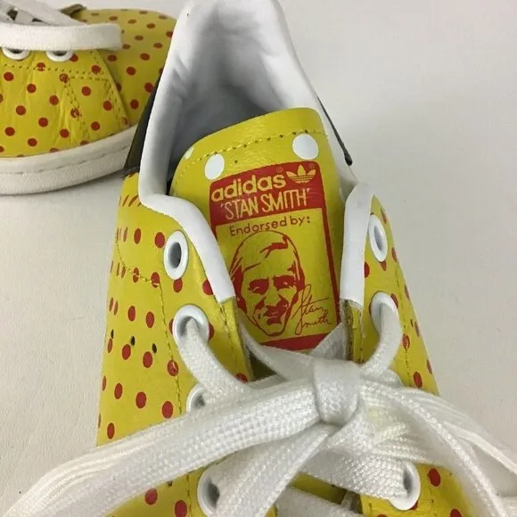 Adidas Stan Smith Pharrell Williams Polka Dot B25402 Sneakers Shoes Mens US 6