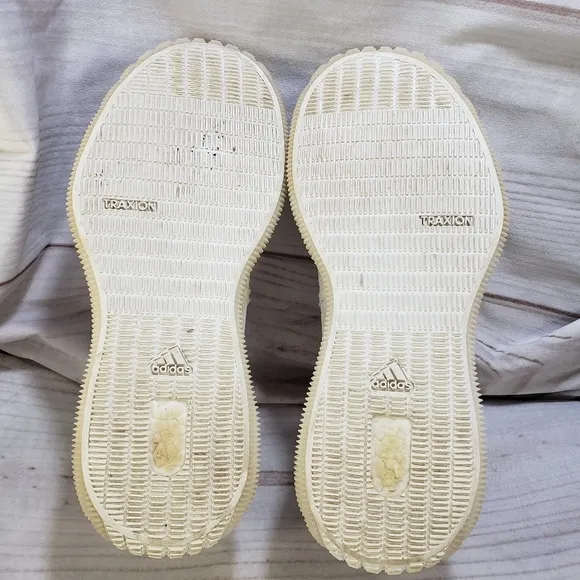 Adidas Stella McCartney Pureboost Sneaker Shoes Womens 7 White Sock Mesh