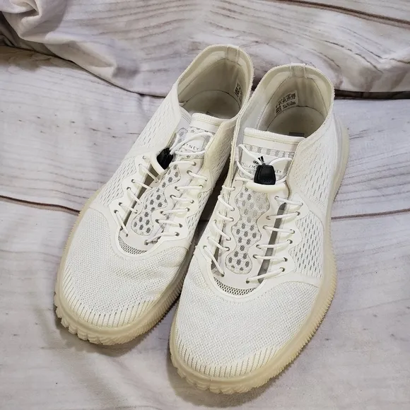 Adidas Stella McCartney Pureboost Sneaker Shoes Womens 7 White Sock Mesh