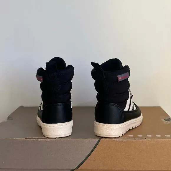 Adidas Superstar 360 Boot 2.0 Core Black-Ecru Tint Toddler Shoes GX9079- SZ 5 C