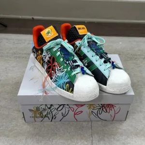 Adidas Superstar AEC Sean Wotherspoon Black Low Top Shoes Mens 10