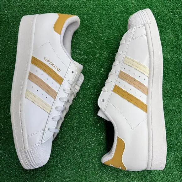 Adidas Superstar Low Mens Sportswear Shoes White HP5500 NEW Sz 12