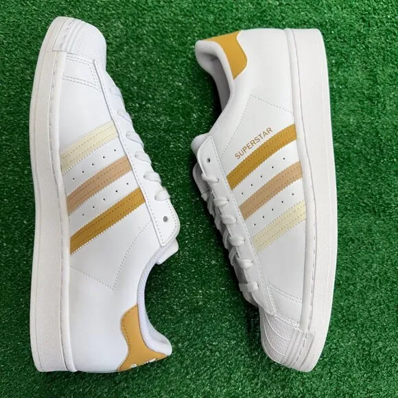 Adidas Superstar Low Mens Sportswear Shoes White HP5500 NEW Sz 12