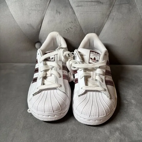 Adidas Superstar Ortholite White Pink Metallic Sneaker Shoes Size 13K NEW