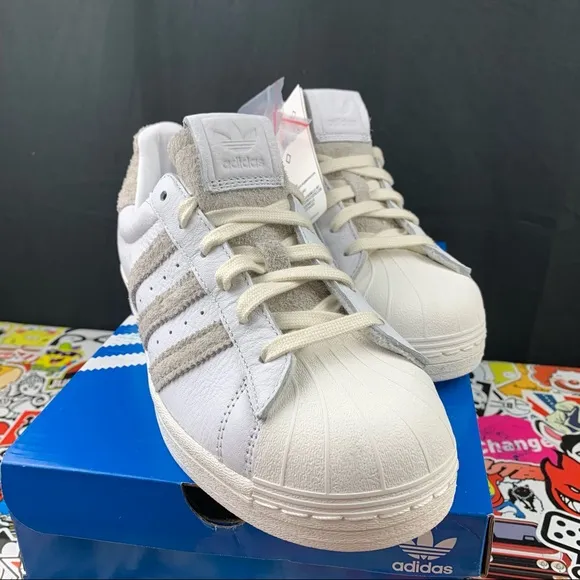 Adidas Superstar Shag Stripe Size 6.5 Mens / 8 Womens