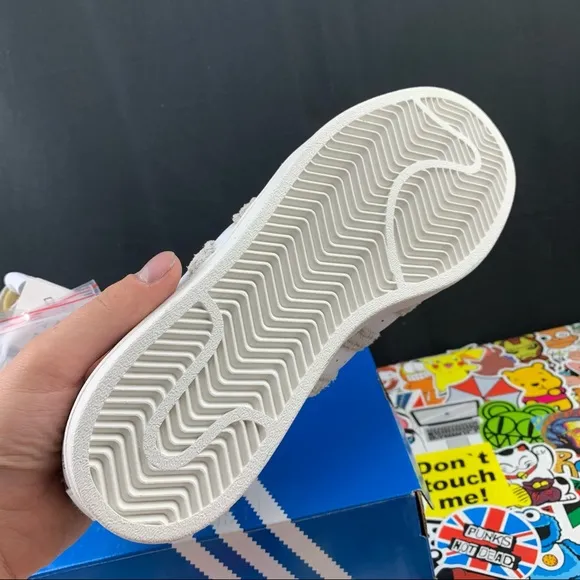Adidas Superstar Shag Stripe Size 6.5 Mens / 8 Womens