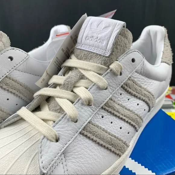 Adidas Superstar Shag Stripe Size 6.5 Mens / 8 Womens