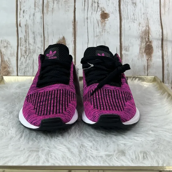 Adidas Swift Run J Shock Pink Sneakers NEW