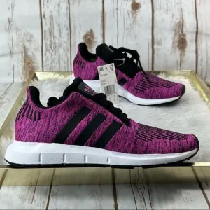 Adidas Swift Run J Shock Pink Sneakers NEW