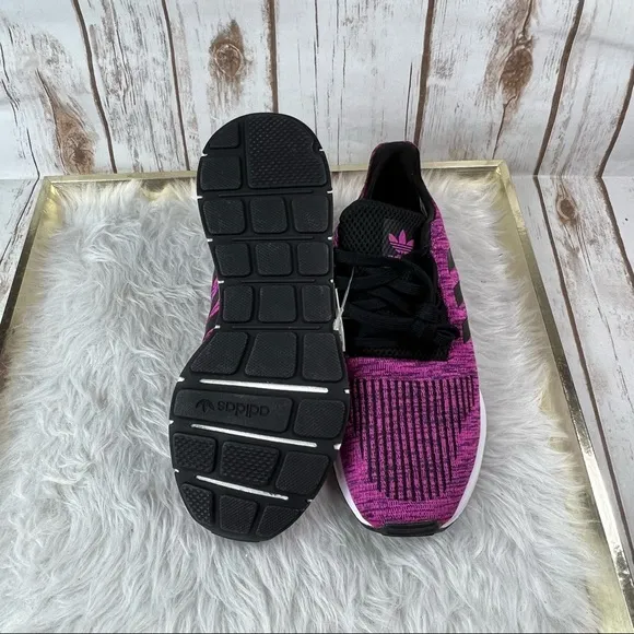 Adidas Swift Run J Shock Pink Sneakers NEW