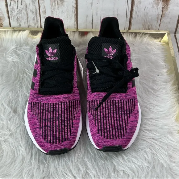Adidas Swift Run J Shock Pink Sneakers NEW