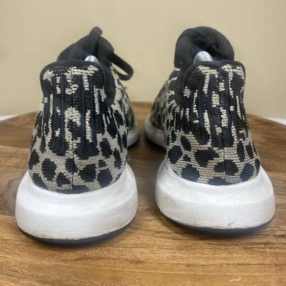 Adidas Swift Run Leopard Print Womens Animal Print Size 6.5 Shoes