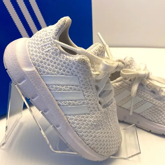 adidas Swift Run  -  Toddler Boys  Sneakers Shoes Casual   - White Size 5K