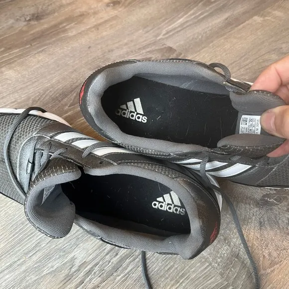 Adidas Tech Response 4.0 Golf Shoes Iron White Black Mens 12 UK‎ 11.5 EU 46