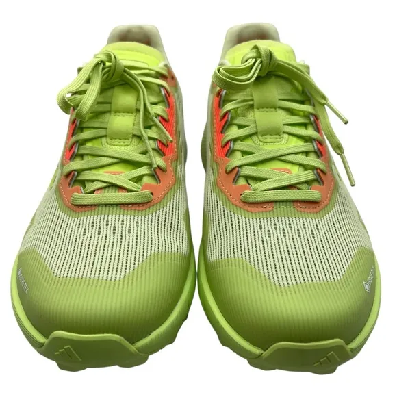 Adidas Terrex Agravic Flow 2.0 Trail Running Shoes Womens 9 Lime Green Yellow