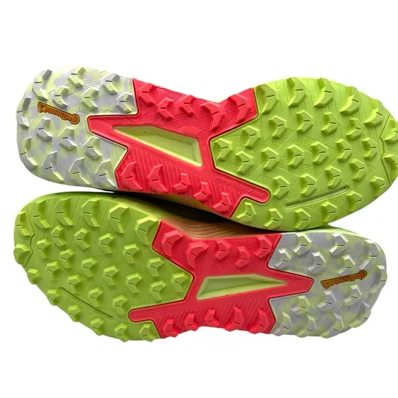 Adidas Terrex Agravic Flow 2.0 Trail Running Shoes Womens 9 Lime Green Yellow
