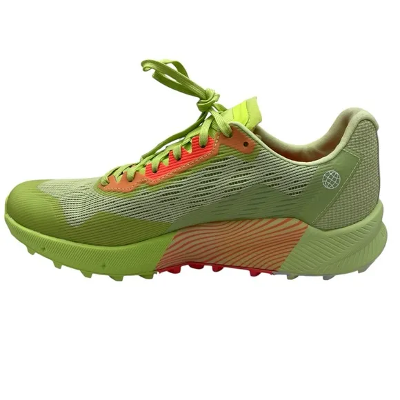 Adidas Terrex Agravic Flow 2.0 Trail Running Shoes Womens 9 Lime Green Yellow