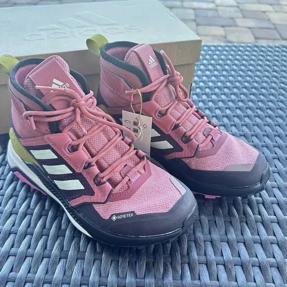 Adidas Terrex Trailmaker GORE-TEX Mid Wonder Red Women's Shoes GY6146 Size 5.5