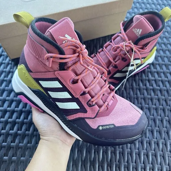 Adidas Terrex Trailmaker GORE-TEX Mid Wonder Red Women's Shoes GY6146 Size 5.5