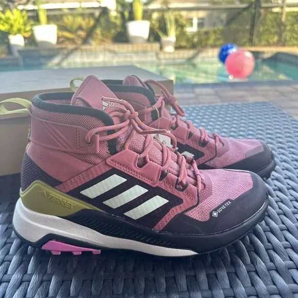 Adidas Terrex Trailmaker GORE-TEX Mid Wonder Red Women's Shoes GY6146 Size 5.5